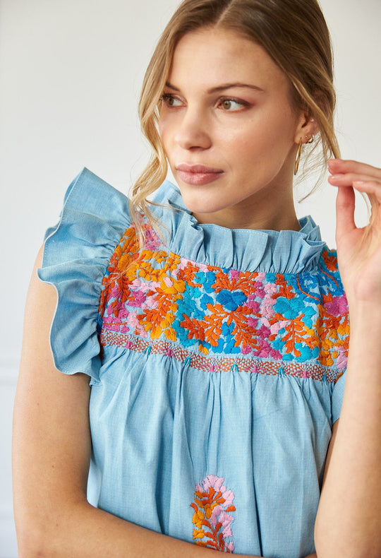 Olivia Short Dress Dress Olivia Turquesa Sol Arroyo