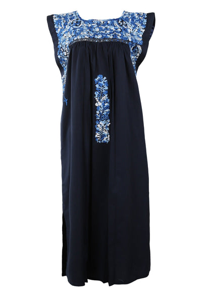 Flores Midi Dress Dress Lago Azul Brillante