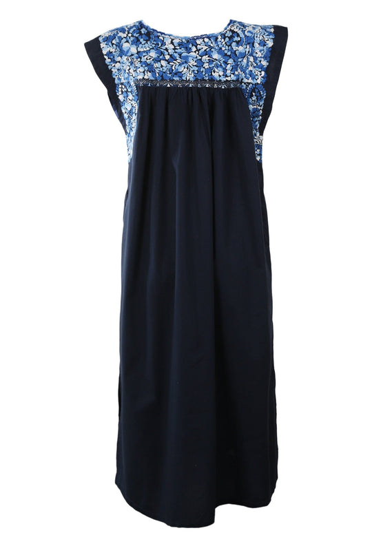 Flores Midi Dress Dress Lago Azul Brillante