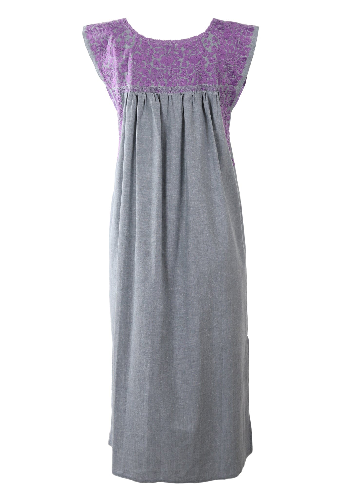 Flores Midi Dress Dress Dos Violeta