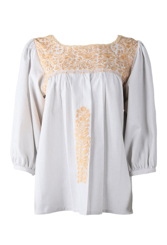 Catalina Blouse Blouse Catalina Nublado Beige