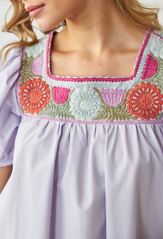 Maria Short Dress Dress Maria Lila Arroyo