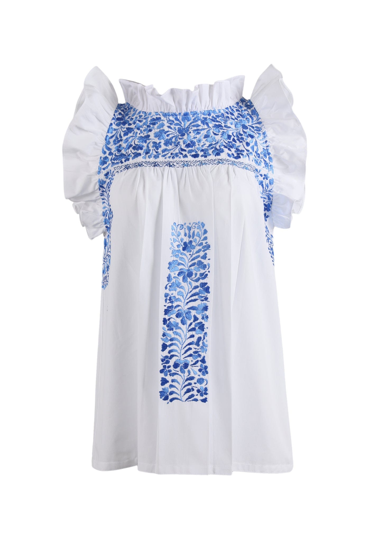 Olivia Blouse Blouse Olivia Blanca Frances Seda