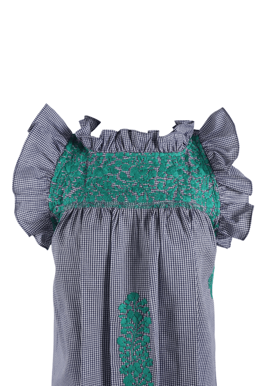 Olivia Blouse Blouse Olivia Barca Verde