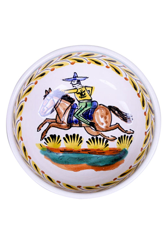 Gorky Gonzalez Ceramics Cereal Bowl Cowboy Cereal Bowl Tres