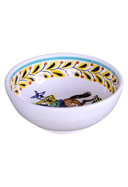 Gorky Gonzalez Ceramics Cereal Bowl Cowboy Cereal Bowl Tres