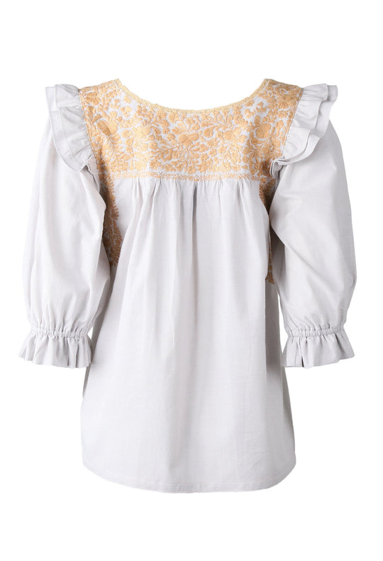 Fernanda Blouse Blouse Fernanda Nublado Beige