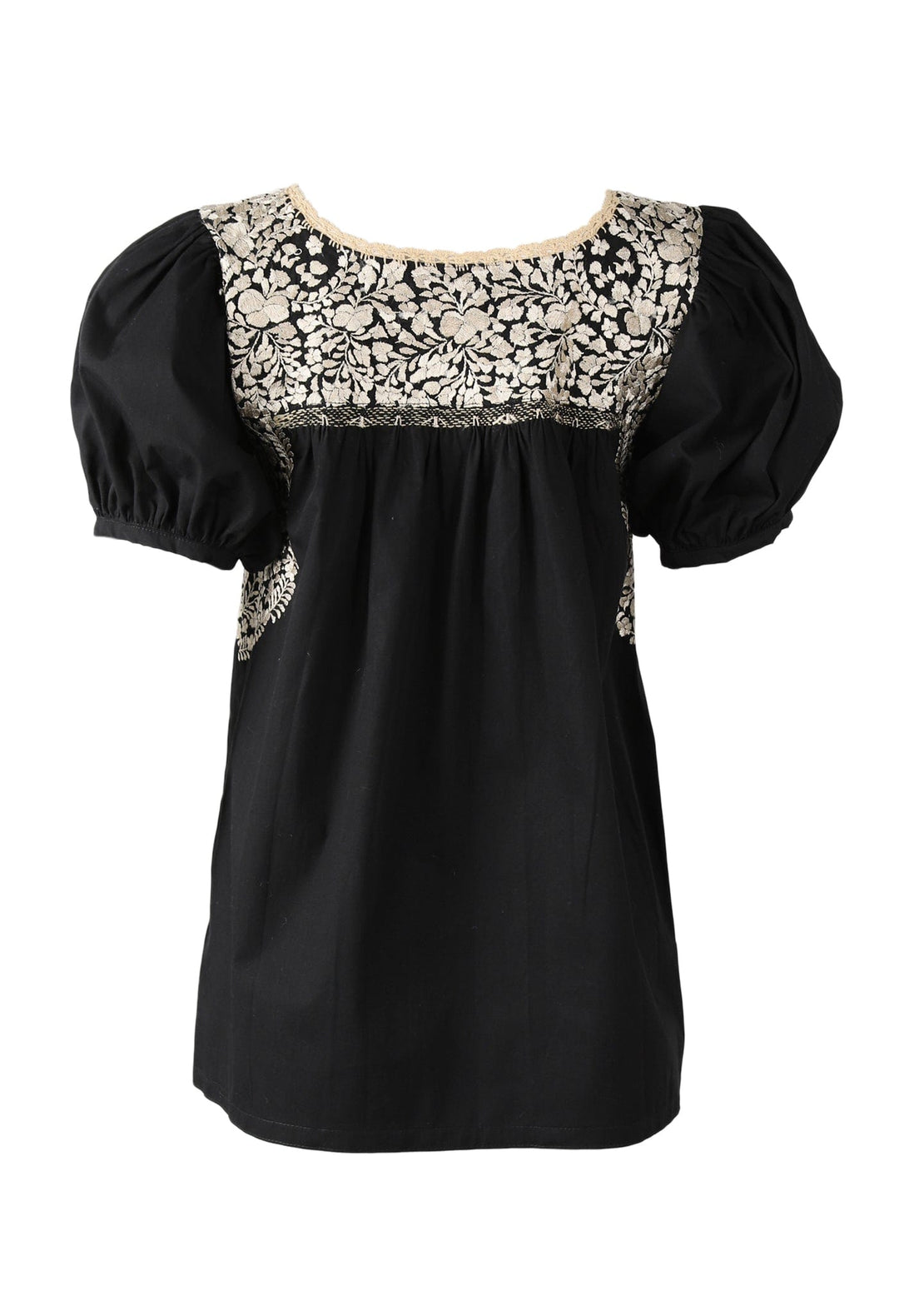 Carolina Blouse Blouse Carolina Noche Oro Seda