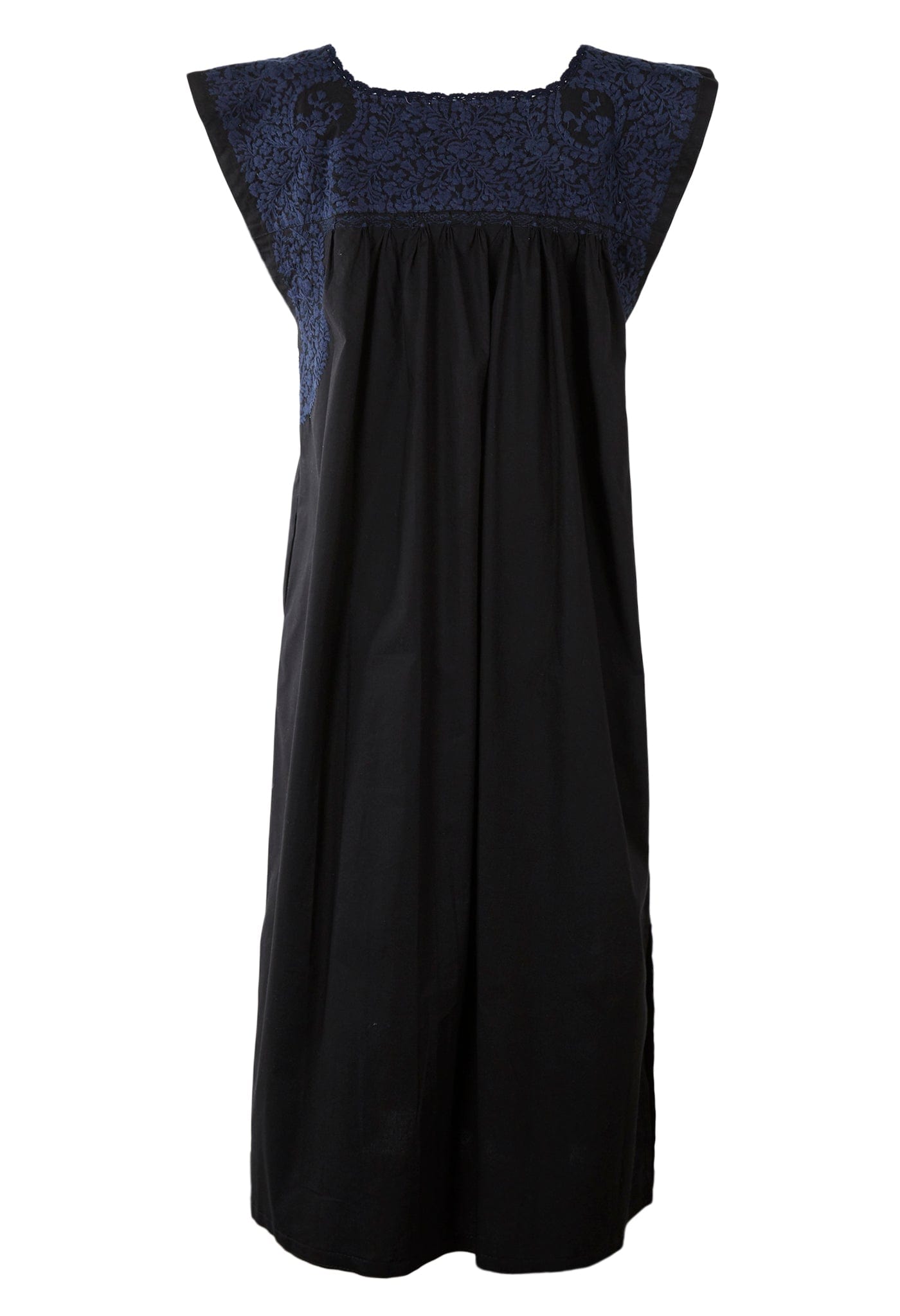Flores Midi Dress Dress Noche Marino