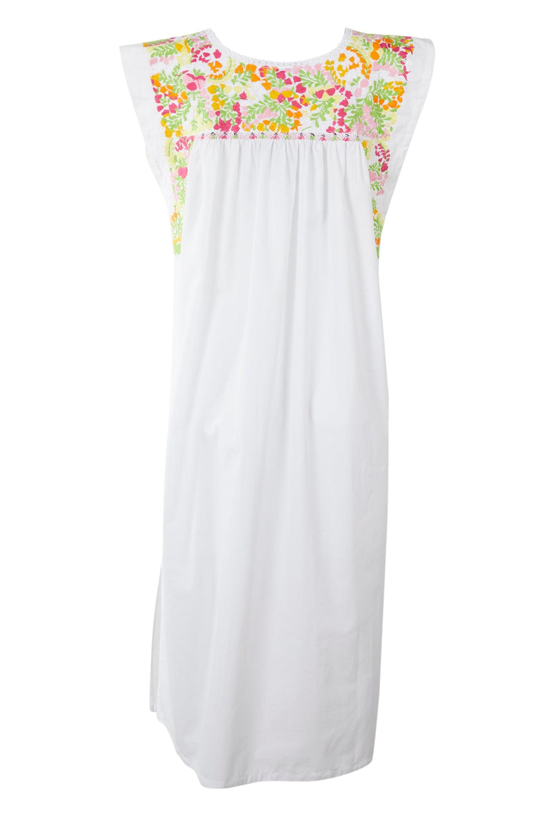 Flores Midi Dress Dress Blanca Bright Arroyo