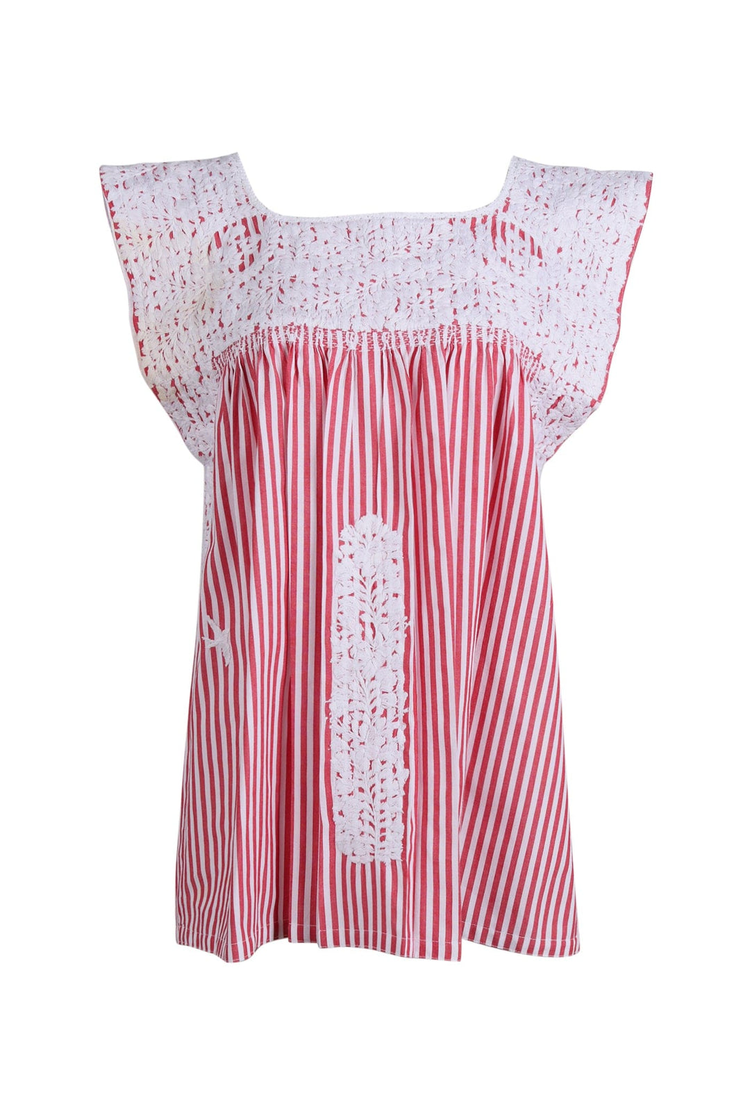 Flores Specialty Blouse Blouse Celebrar la Cuarta Roja