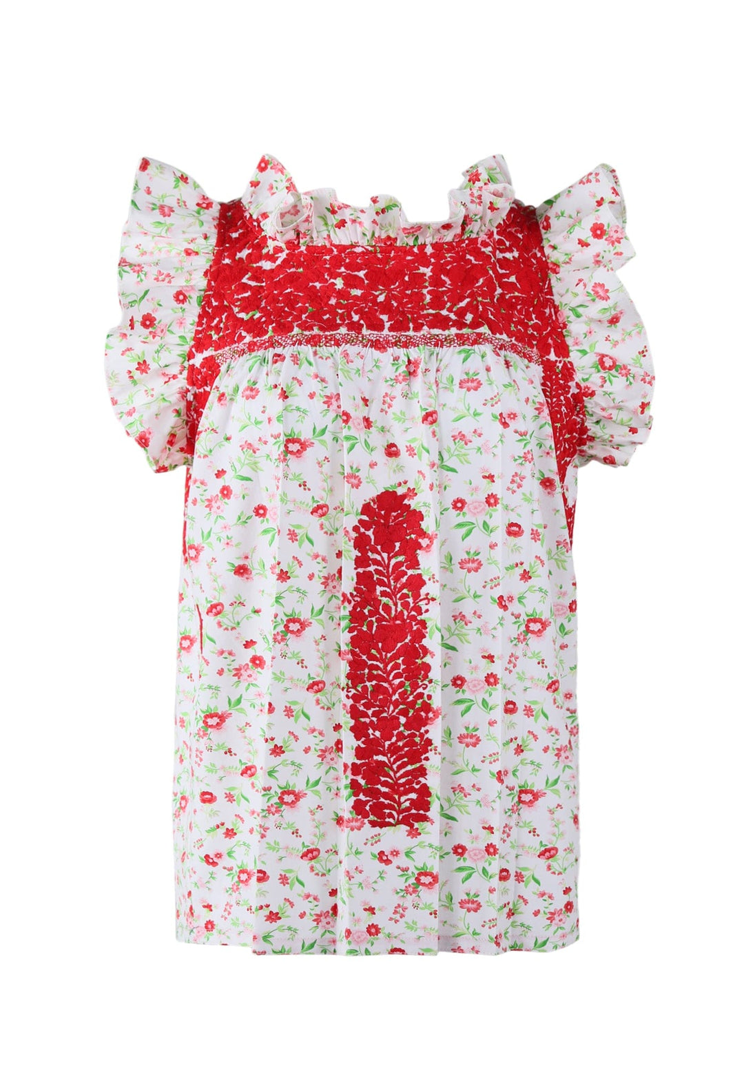 Olivia Specialty Blouse Blouse Olivia Jardin Tomate Dos