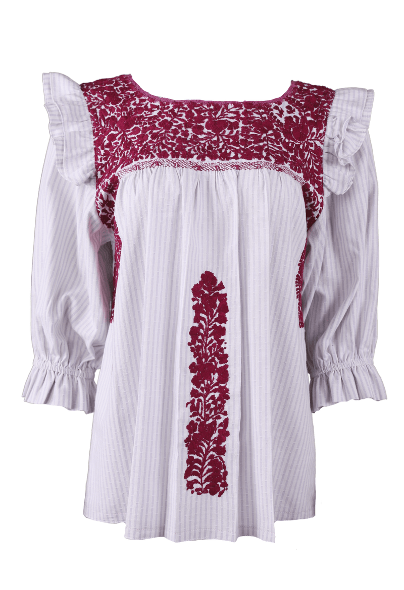 Fernanda Blouse Blouse Fernanda Brisa Ciruela