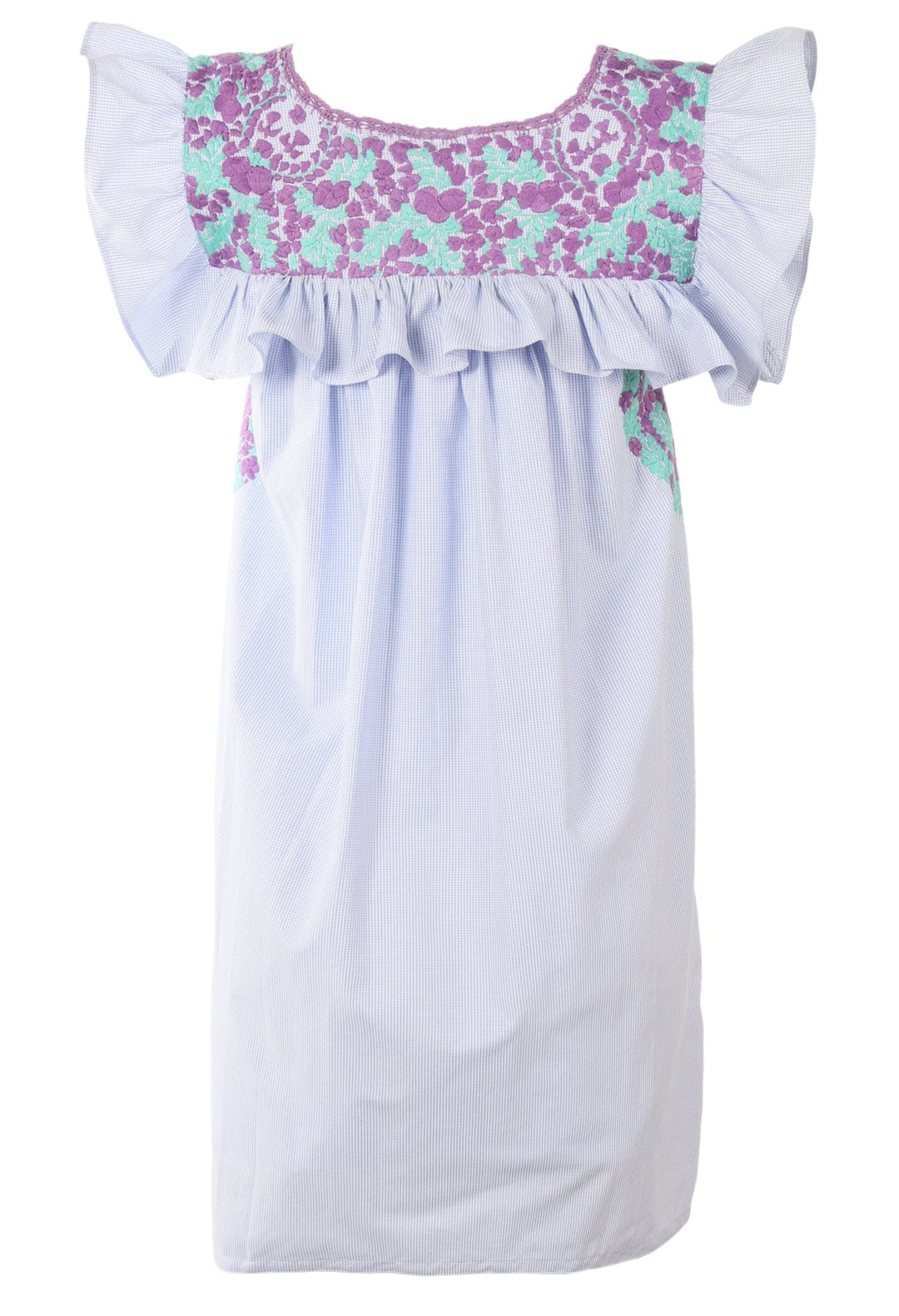 Soledad Short Dress Dress Small Soledad Dia Purpura y Menta