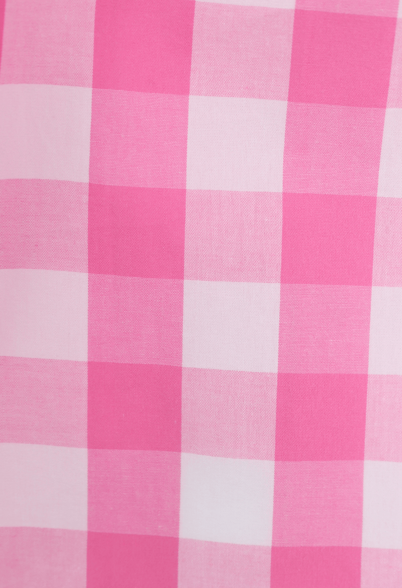 Flores Specialty Blouse Blouse Fucsia Gingham