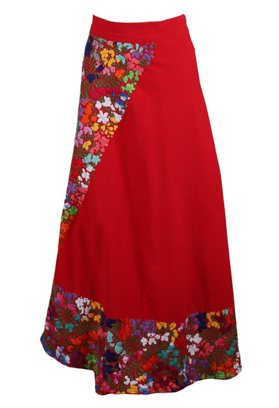 Oaxaca Long Skirt Skirt One Size Falda Rosas Arroyo