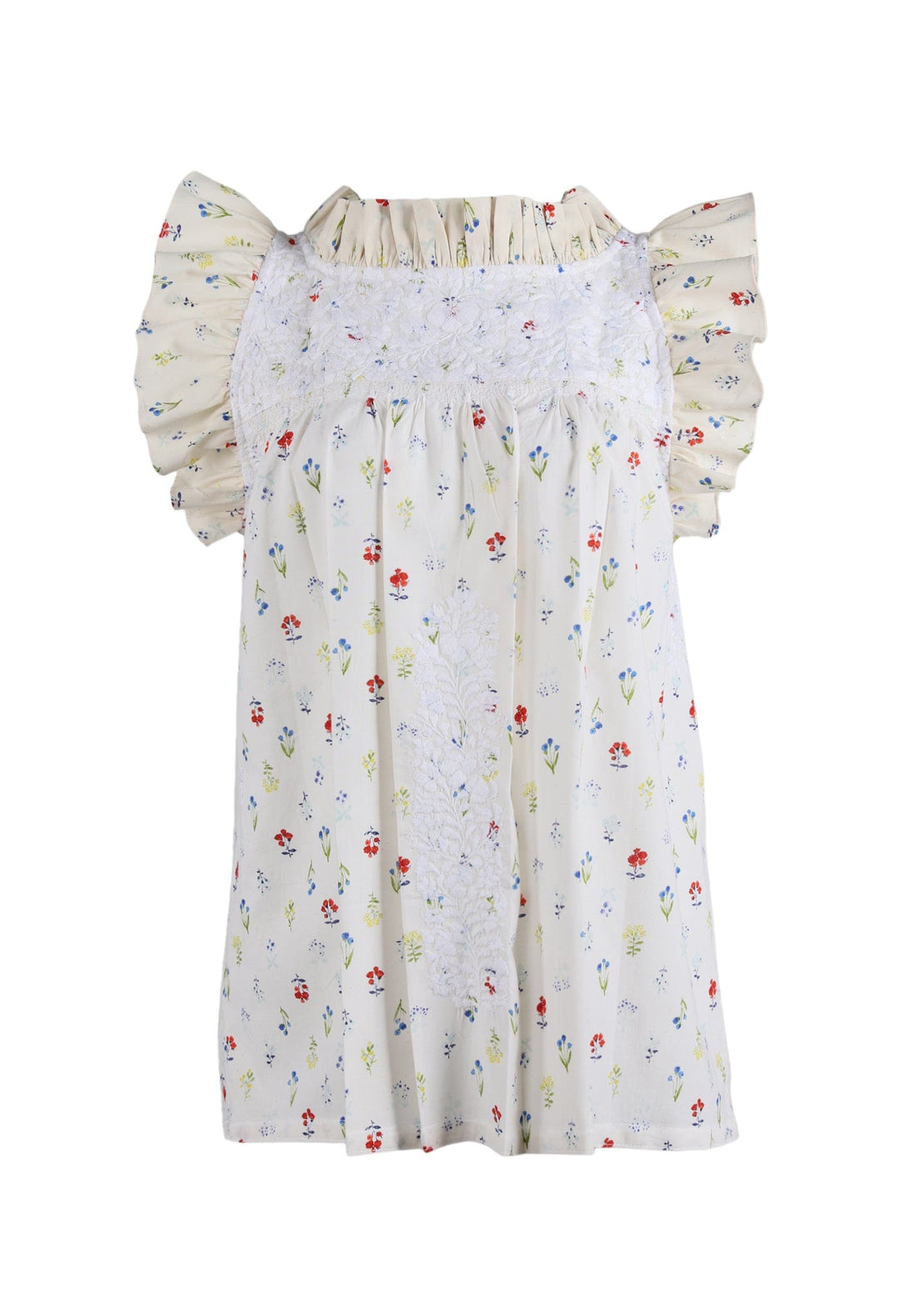 Olivia Specialty Blouse Blouse Olivia Jardin de Flores Ivory