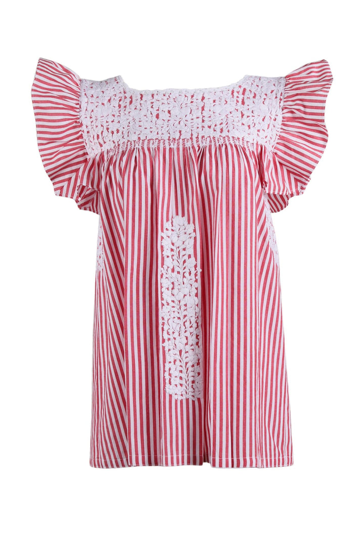 Soledad Specialty Blouse Blouse Soledad Celebrar la Cuarta Roja