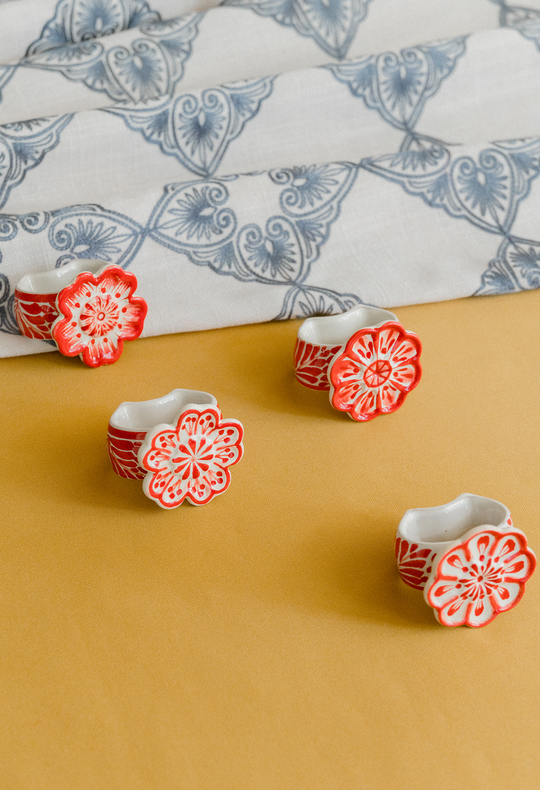 Rojo Napkin Rings