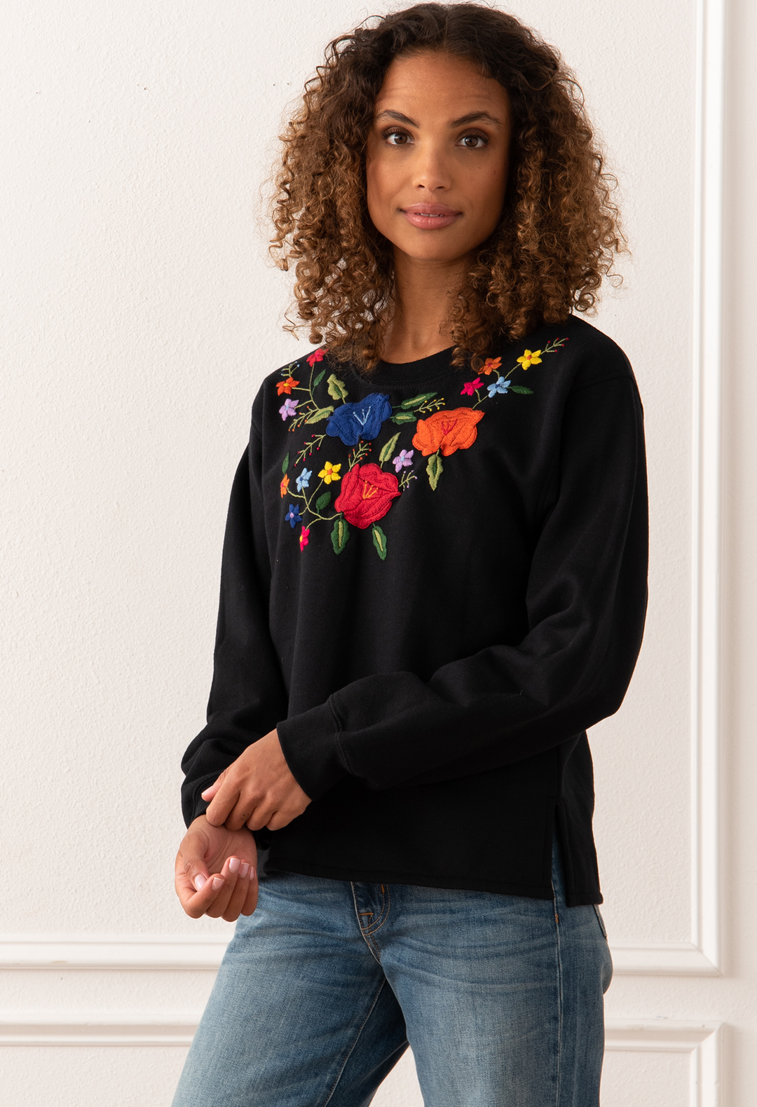Sweatshirt Negro Arroyo