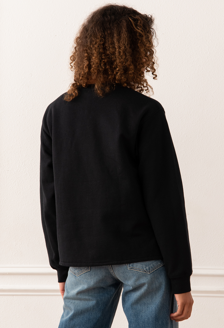 Sweatshirt Negro Arroyo