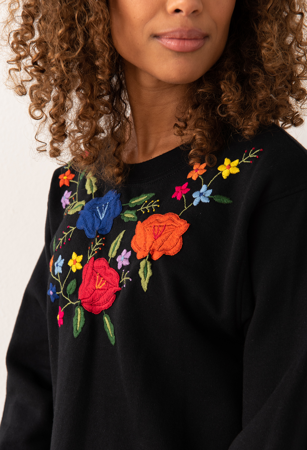 Sweatshirt Negro Arroyo