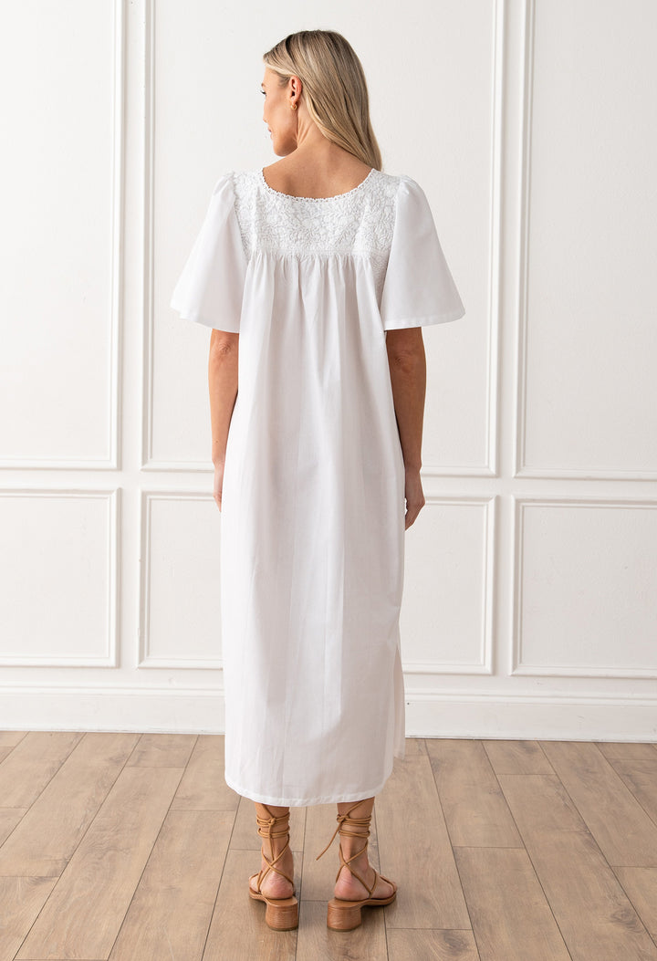 Julieta Midi Dress Dress Julieta Blanca Nieve Julieta Blanca Nieve | Mi Golondrina