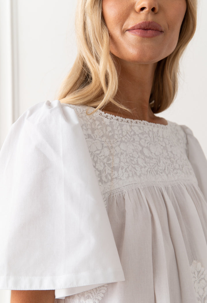 Julieta Midi Dress Dress Julieta Blanca Nieve Julieta Blanca Nieve | Mi Golondrina