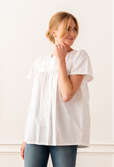 Liliana Blouse Blouse Liliana Blanca Nieve Liliana Blanca Nieve | Mi Golondrina