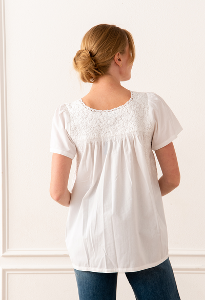 Liliana Blouse Blouse Liliana Blanca Nieve Liliana Blanca Nieve | Mi Golondrina