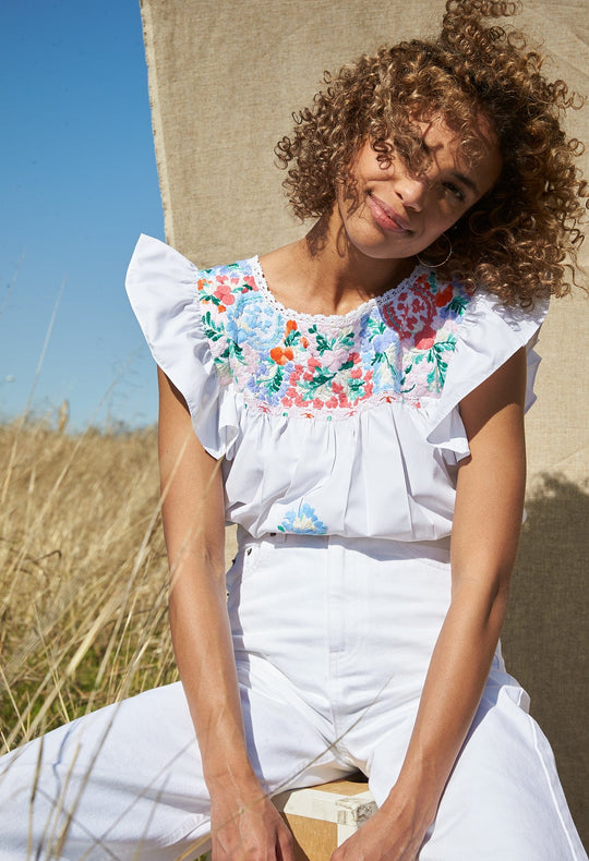 Soledad Blouse Blouse Soledad Pajaros de Amor