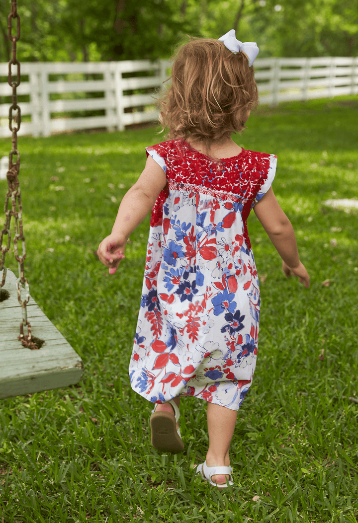 Specialty Florecita Dress Childrens Florecita Blanca Celebracion Floral Chica
