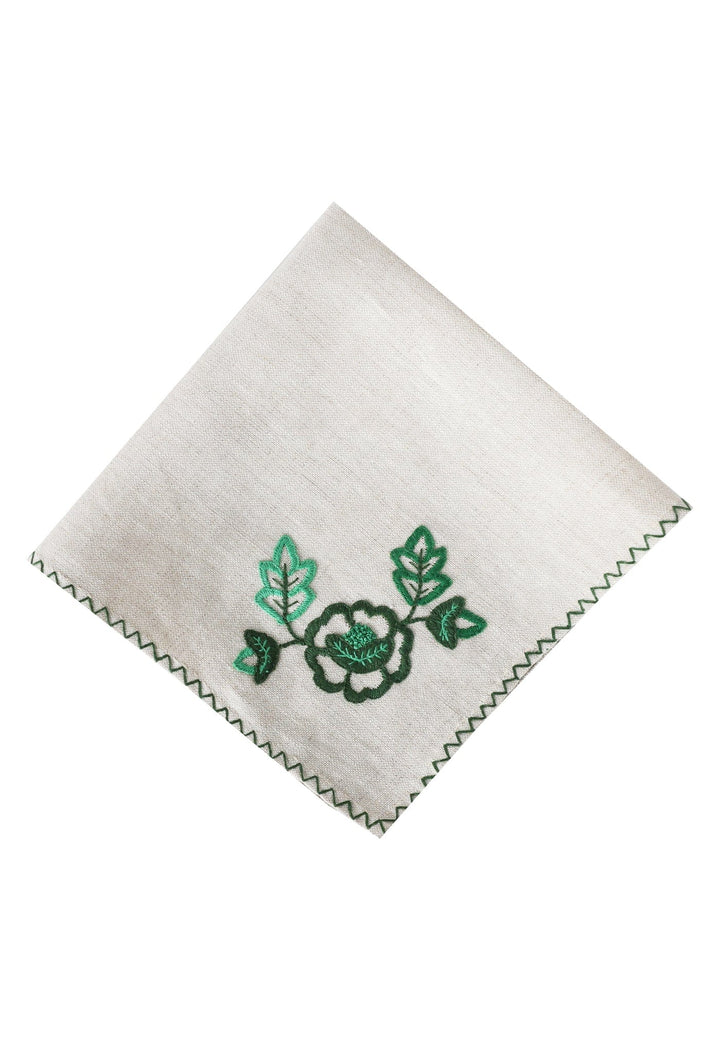 Dinner Napkins - Set of 2 Napkin Set of 2 Servilletas de Huixtan Verde