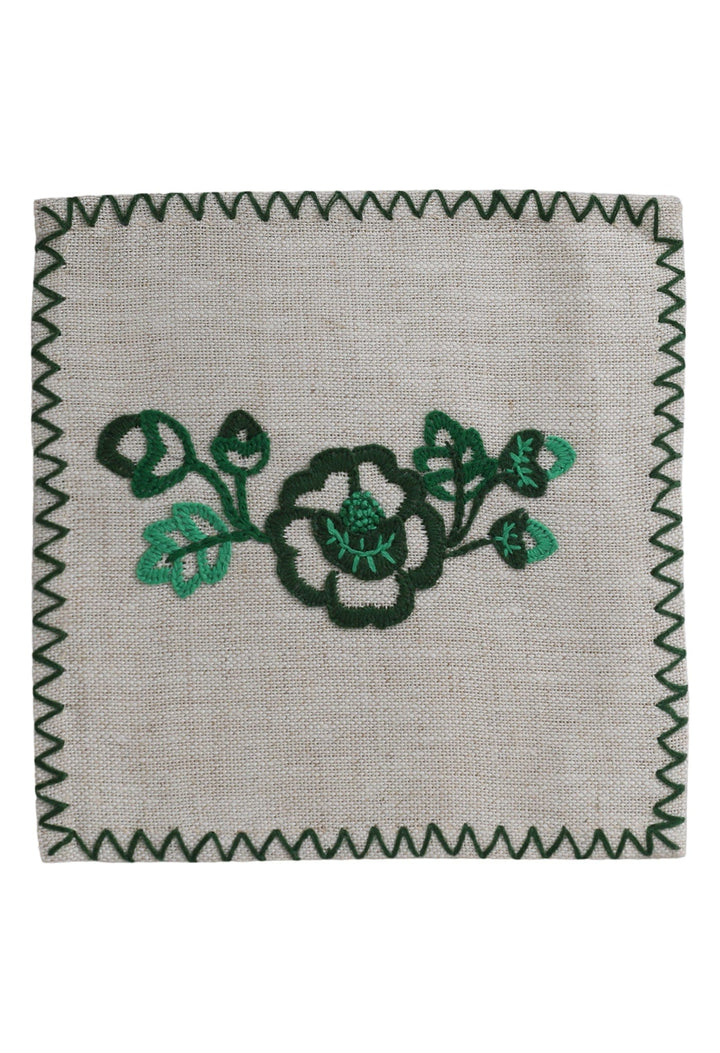 Cocktail Napkins - Set of 4 Tabletop Set of 4 Huixtan Cocteles Verde