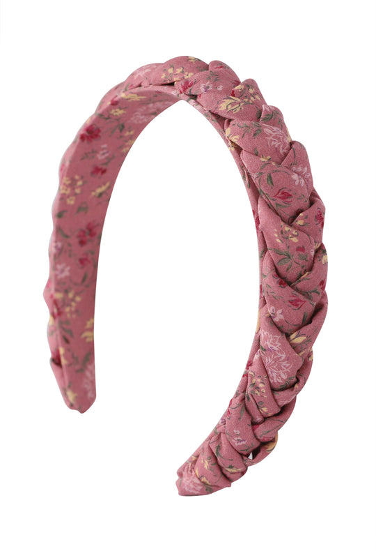 Braided Headband Rosa Floral