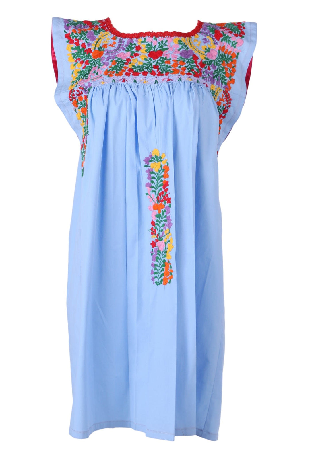 Flores Short Dress Dress Aves Arroyo