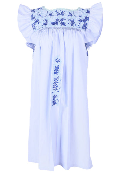 Soledad Short Dress Dress Soledad Dia Azul y Marino