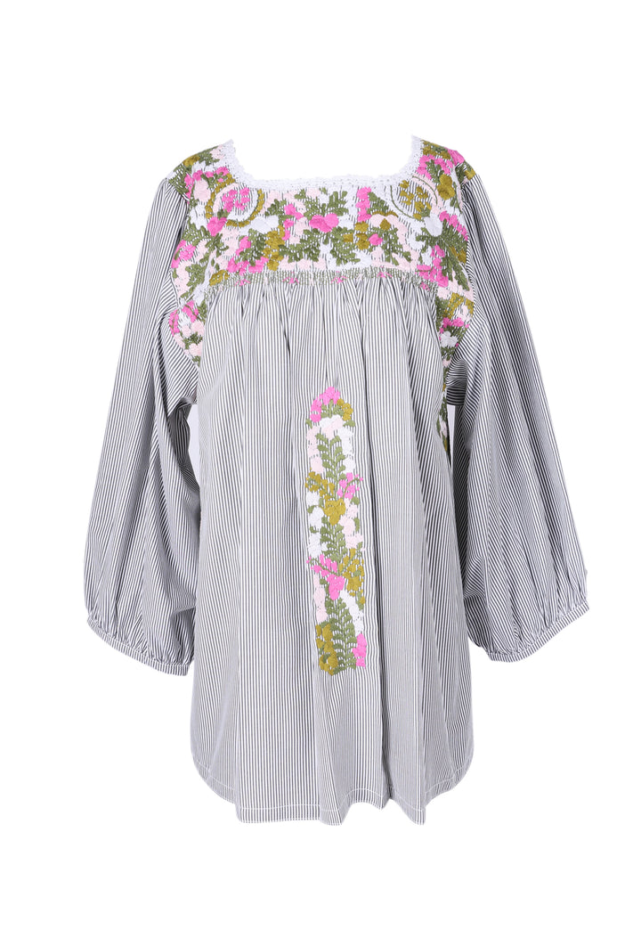 Catalina Noche Lila Fucsia Oliva y Nieve