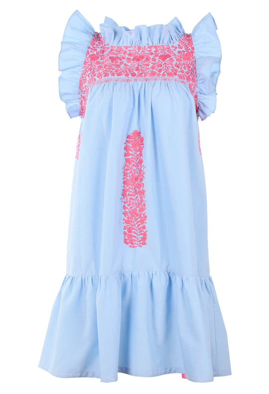 Olivia Short Dress Dress Olivia Coco Coral