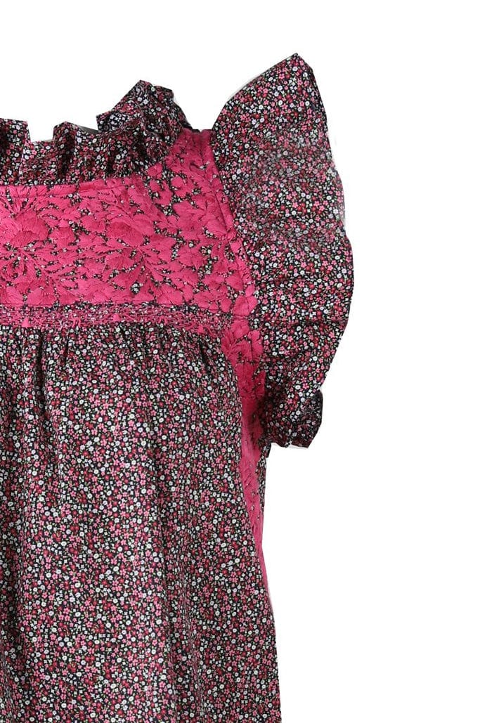Olivia Specialty Blouse Blouse Olivia Jardin Fucsia