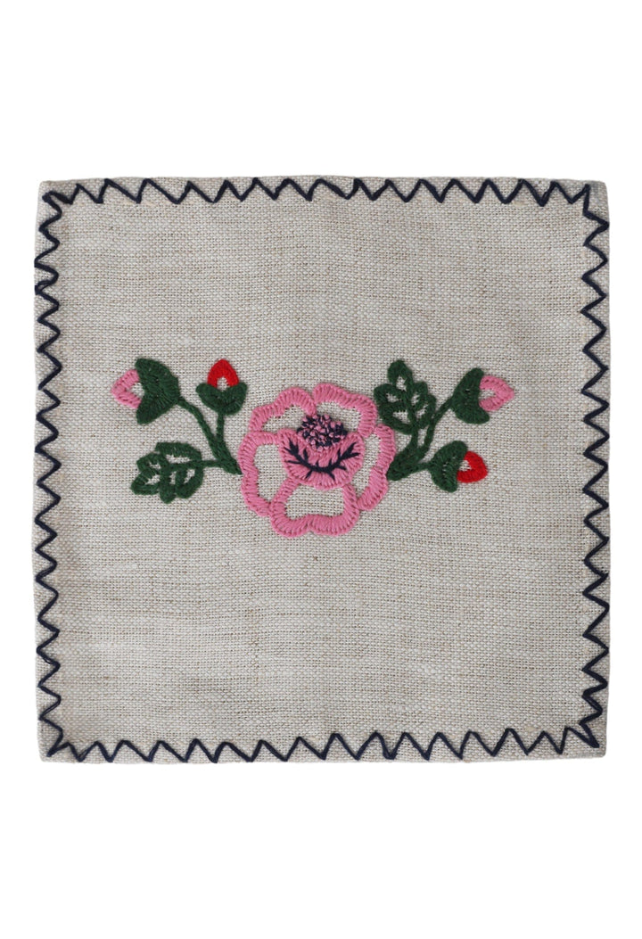 Cocktail Napkins - Set of 4 Tabletop Set of 4 Huixtan Cocteles Rosa