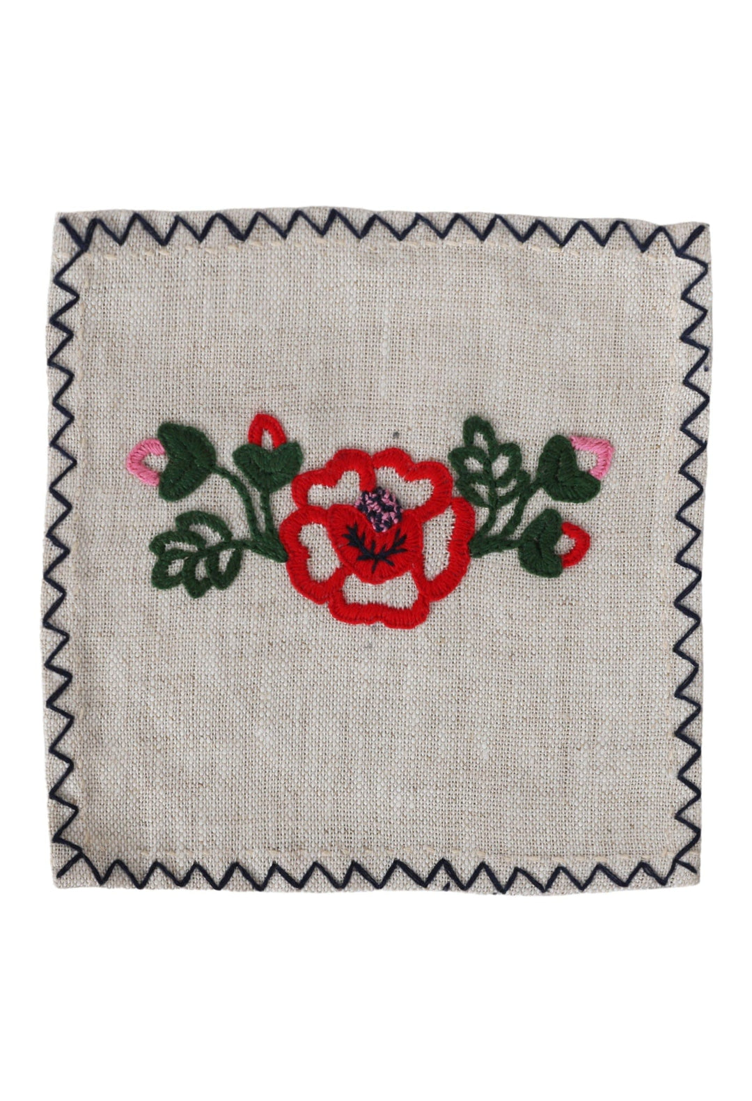 Cocktail Napkins - Set of 4 Tabletop Set of 4 Huixtan Cocteles Rojo