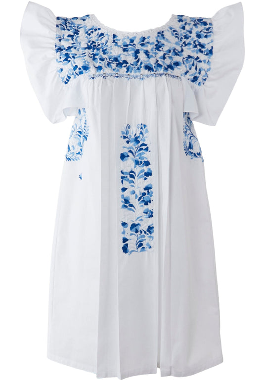 Soledad Short Dress Dress Soledad Cielo Mexicano