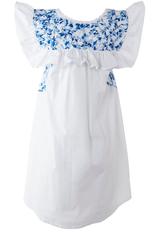 Soledad Short Dress Dress Soledad Cielo Mexicano
