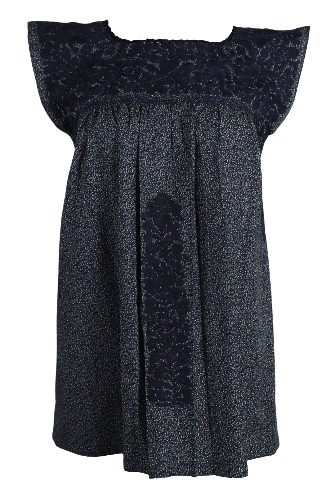Flores Specialty Blouse Blouse Jardin Marino