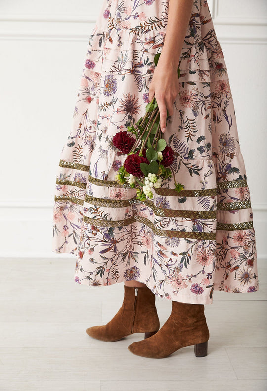 Valeria Specialty Midi Dress Dress Valeria Jardín de Cosecha