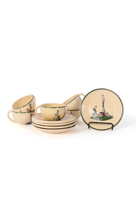 Curado de Cristina Dinnerware Guacho Blanco Dinner Set