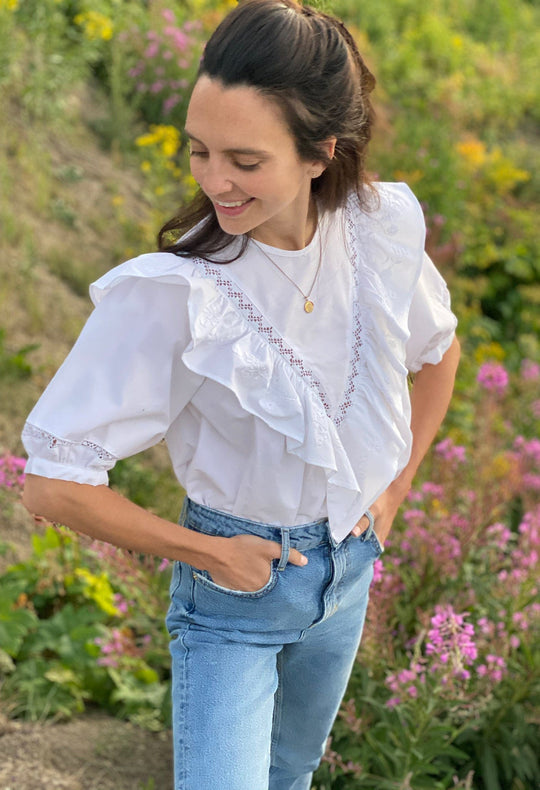 Gabriela Blouse Blouse Gabriela Blanca Nieve