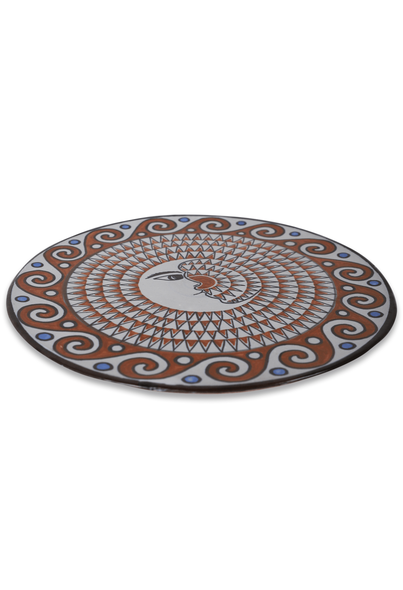 Guadalupe Ceramics Plate La Luna Plate