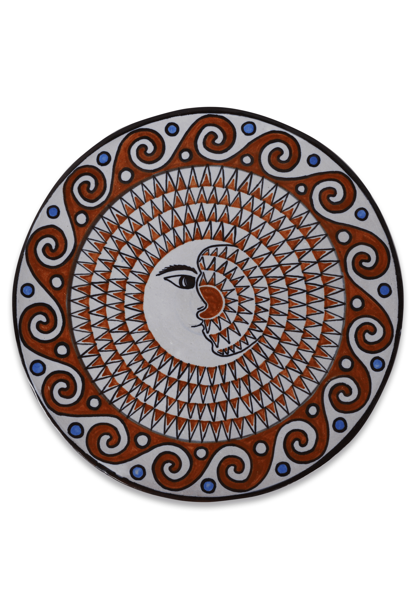 Guadalupe Ceramics Plate La Luna Plate